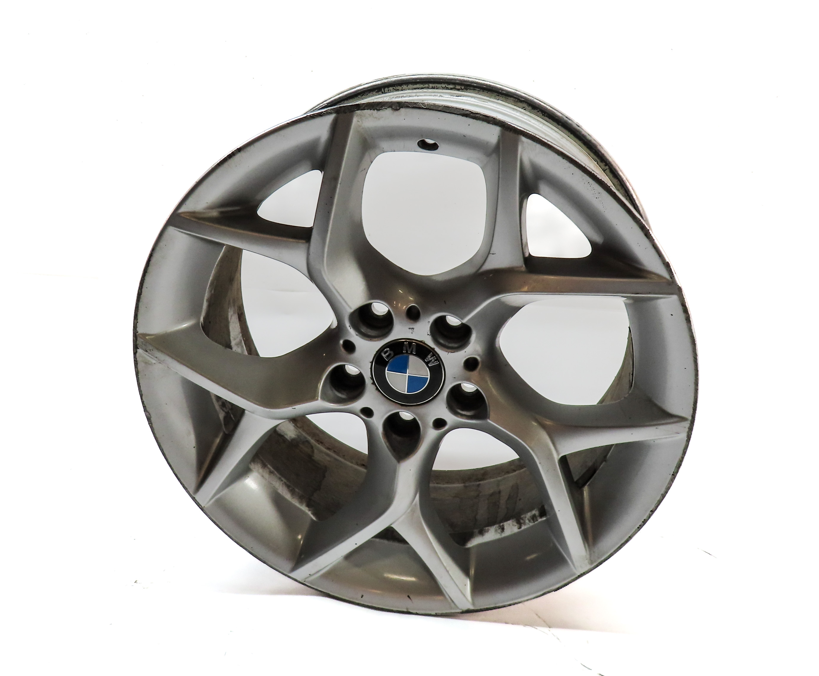 2012-2015 BMW X1 (E84) 18x8 INCH ALUMINUM ALLOY 5 OPEN Y SPOKE WHEEL RIM — exact item pictured